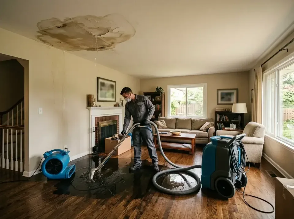 attic-pipe-burst-ceiling-drip-008 — frequently asked questions, Water Damage Restoration & Carpet Care in Levittown, PA